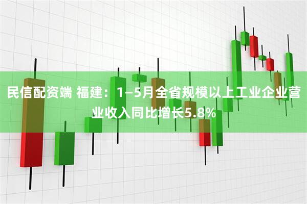民信配资端 福建：1—5月全省规模以上工业企业营业收入同比增长5.8%